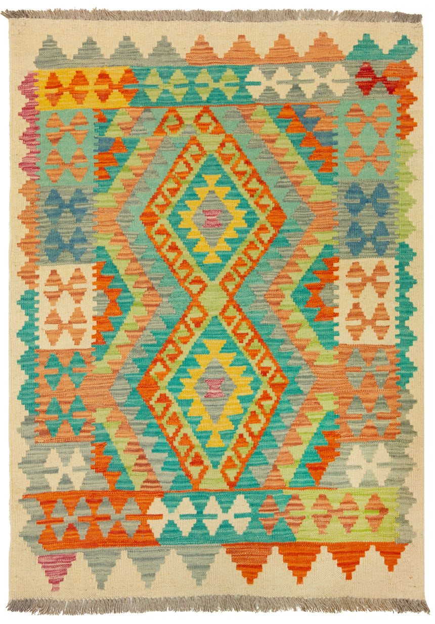 Kilim Afgano | 141 x 99 cm