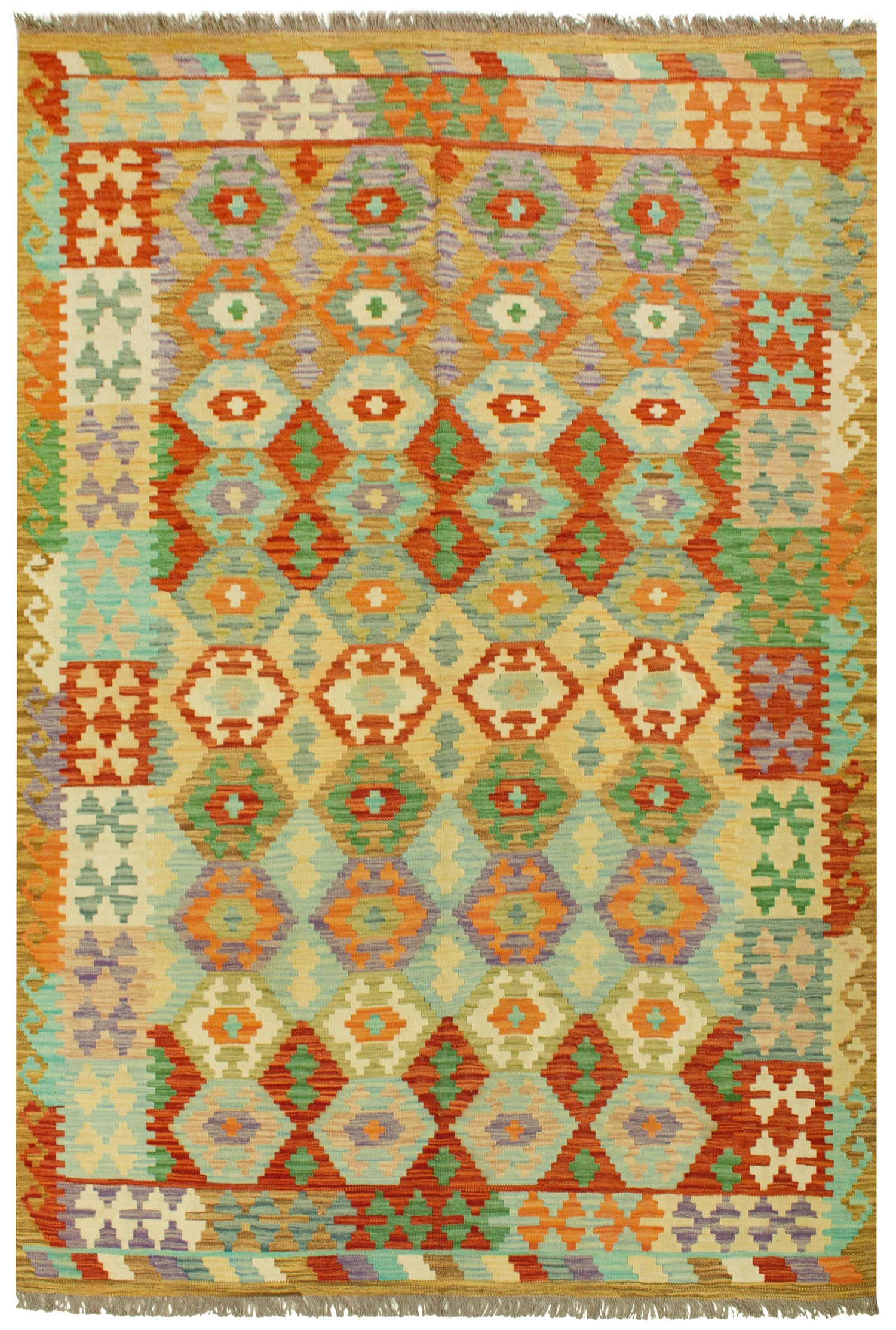 Afghan Kilim | 293 x 204 cm