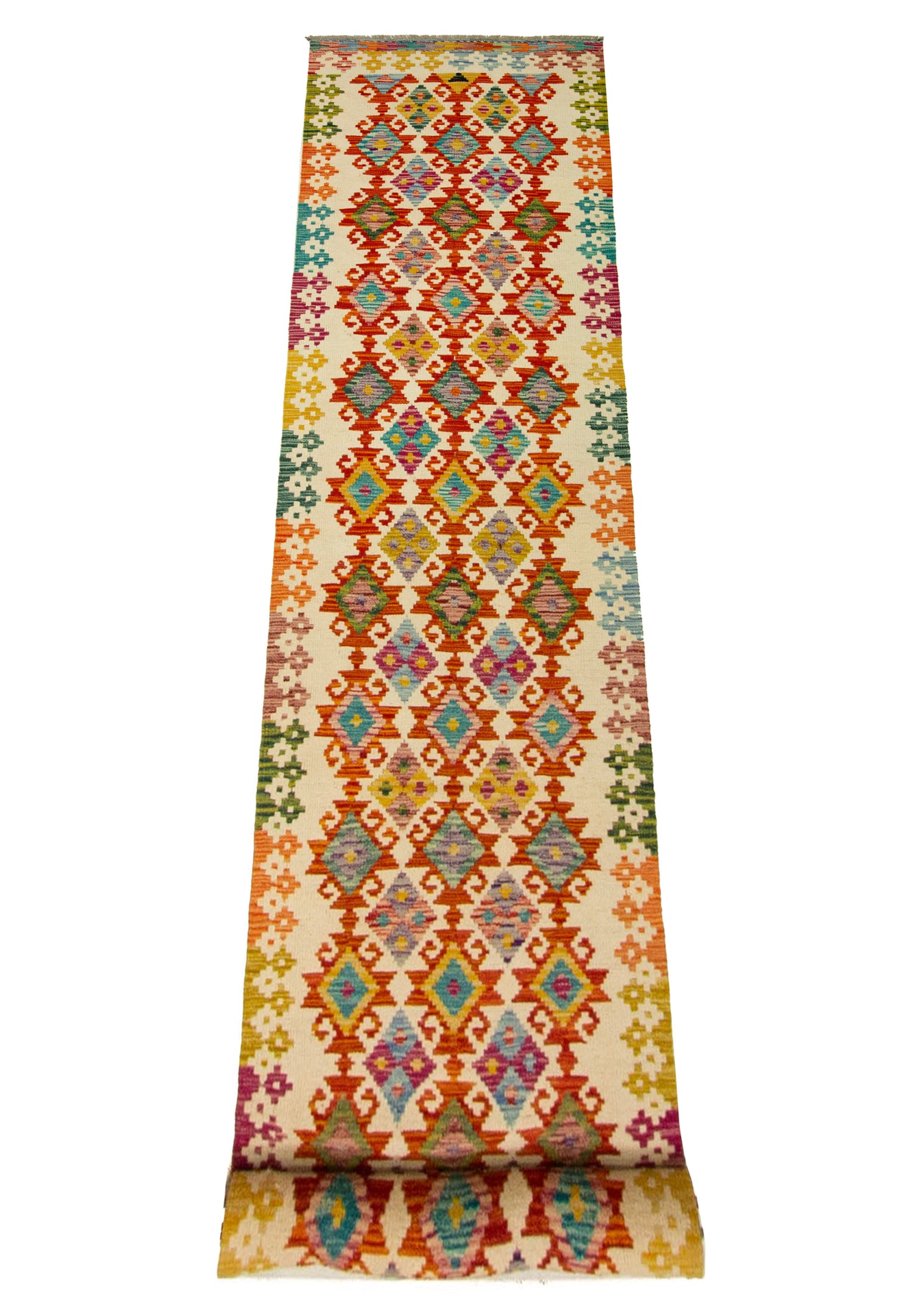 Kilim Afgano | 489 x 86 cm