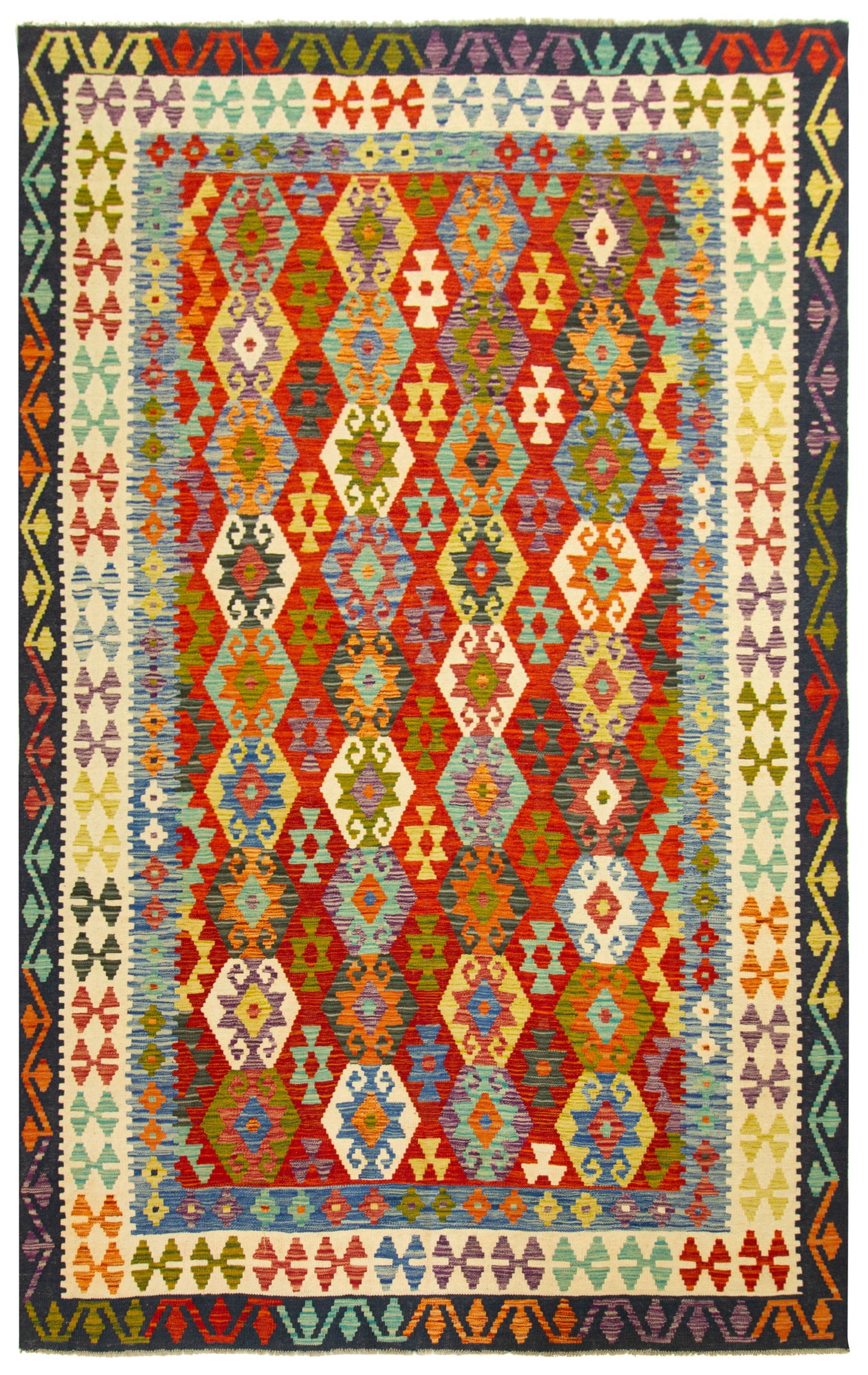Afghan Kilim | 298 x 199 cm