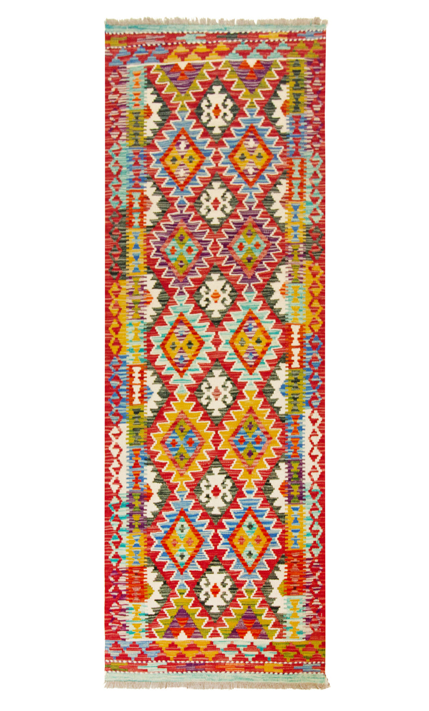 Kilim Afgano | 199 x 79 cm