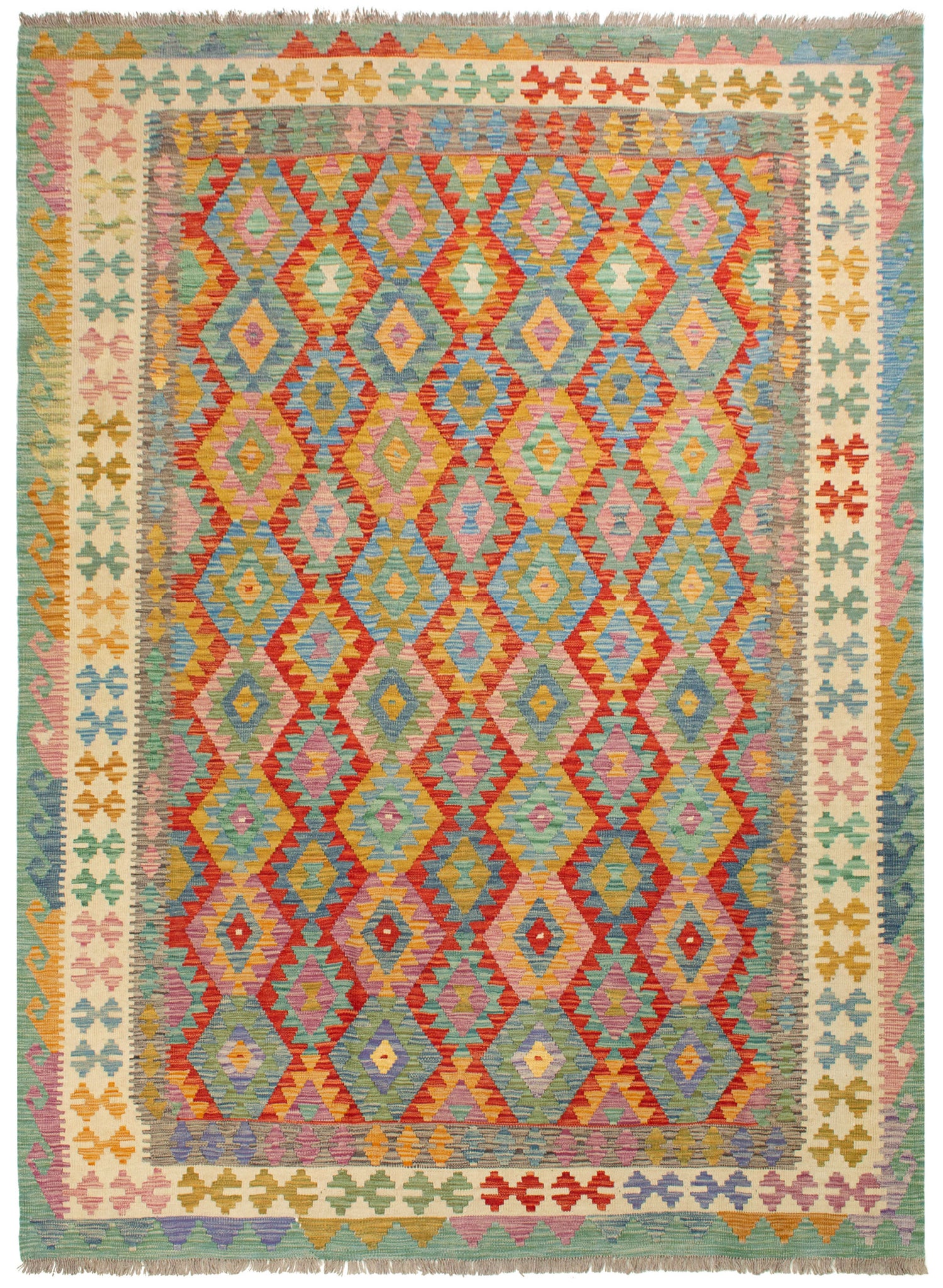 Kilim Afgano | 287 x 204 cm