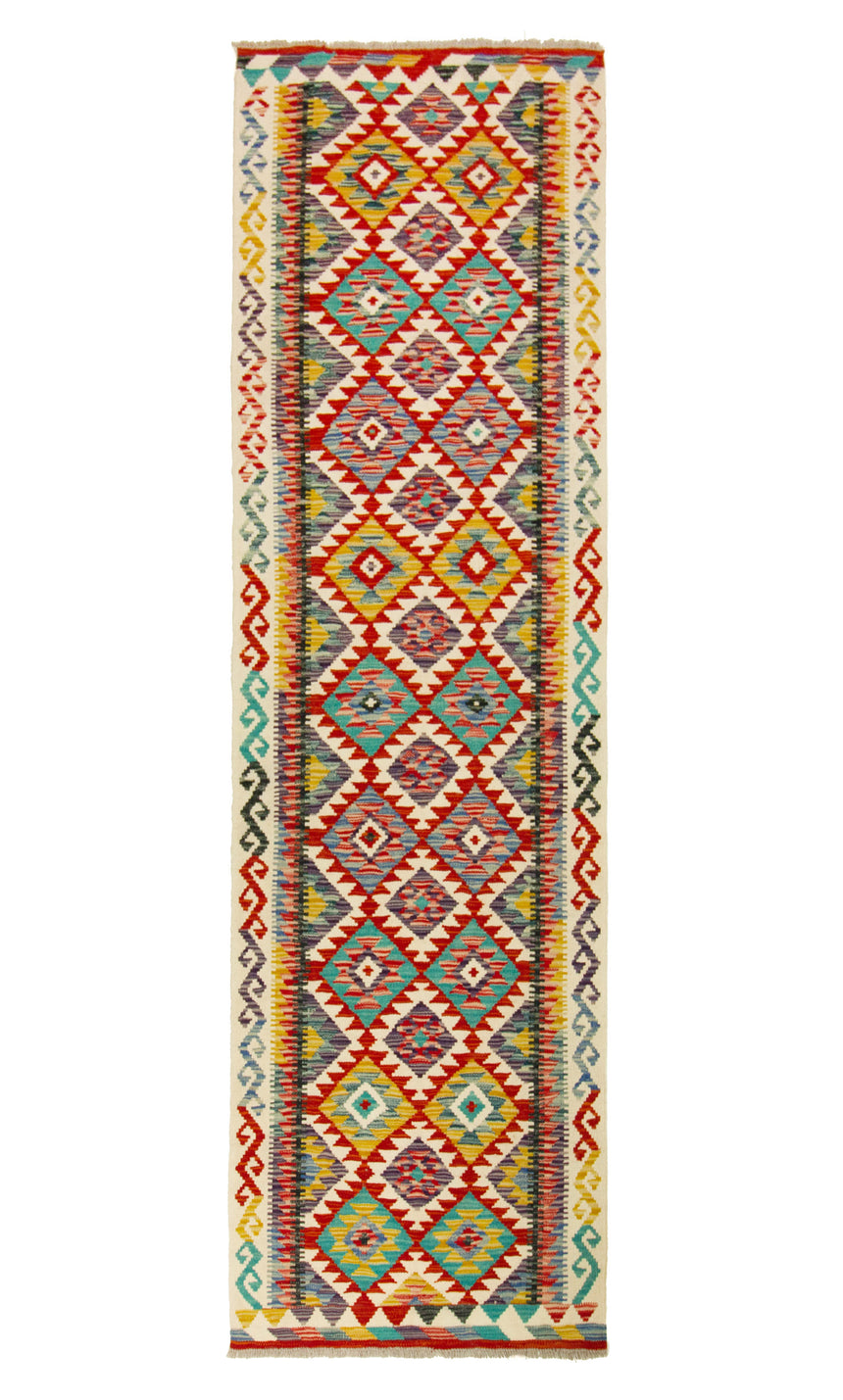Kilim Afgano | 238 x 79 cm