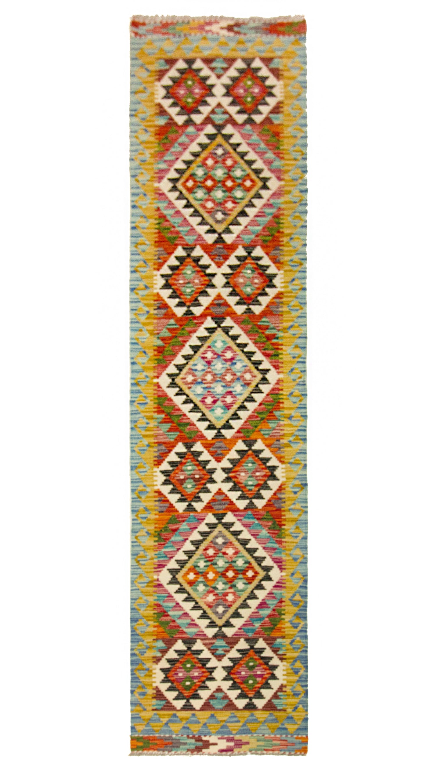 Afghan Kilim | 294 x 63 cm