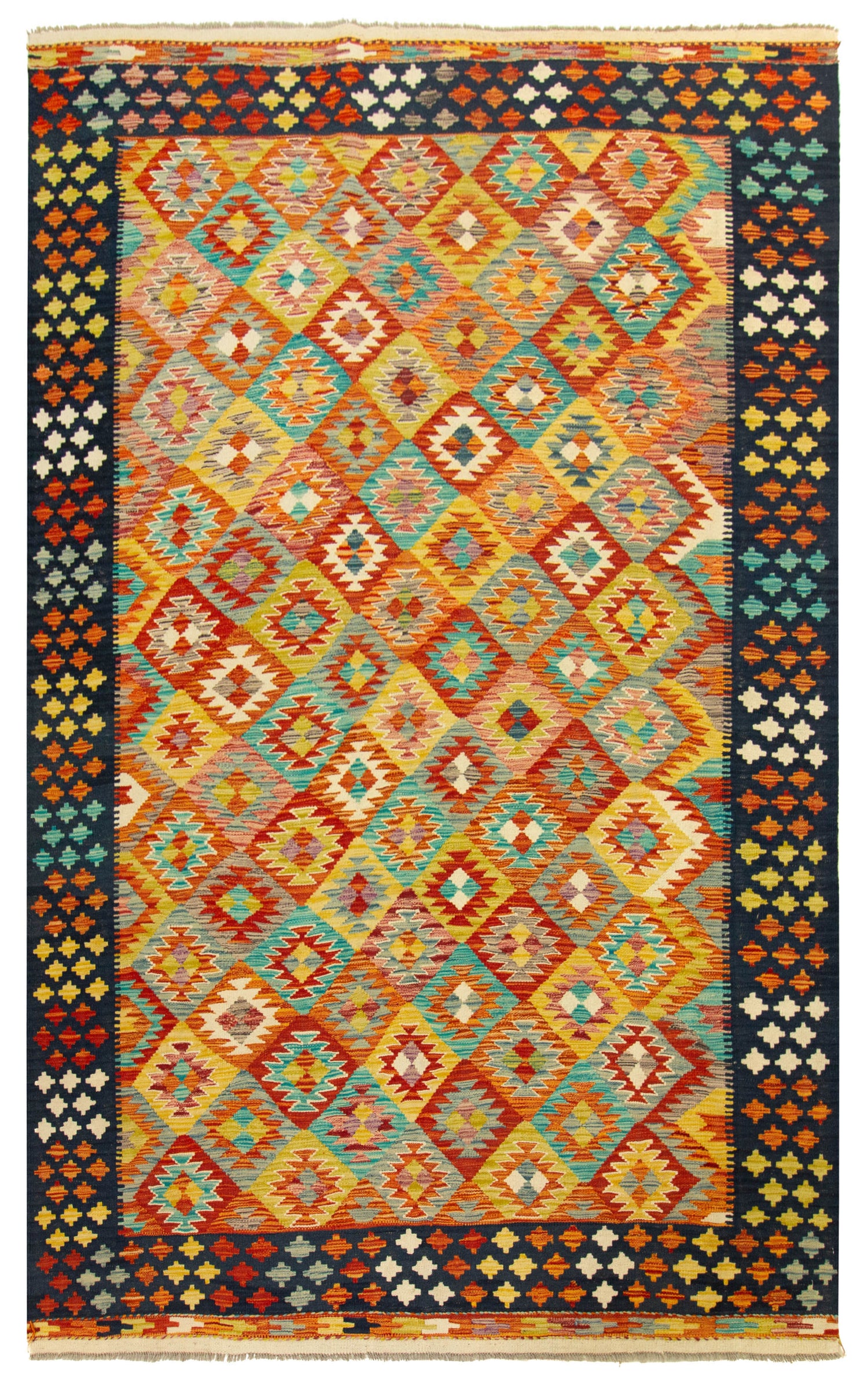 Afghan Kilim | 292 x 193 cm