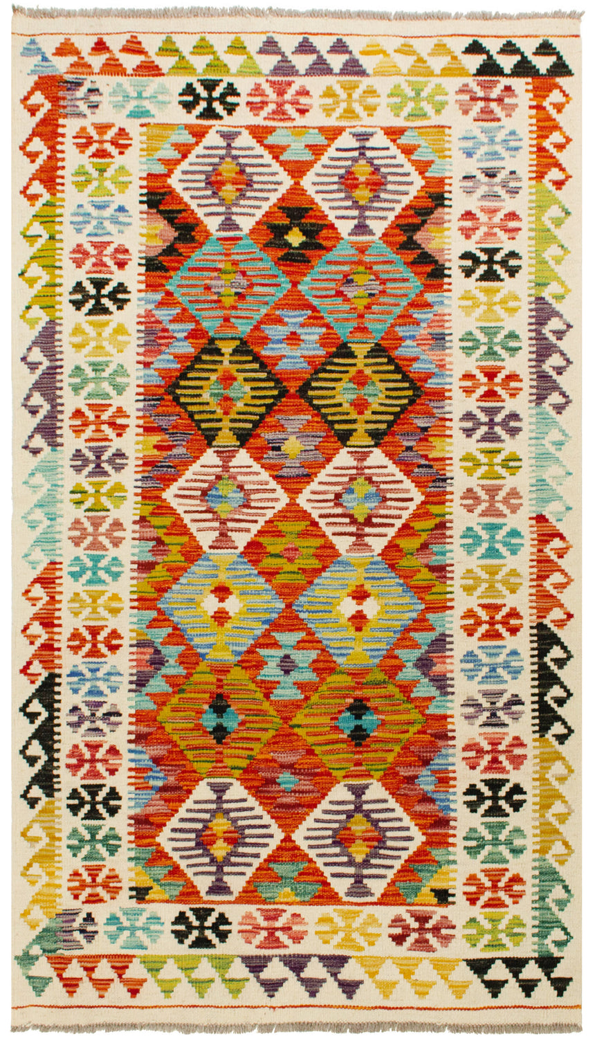 Kilim Afghan | 197 x 99 cm