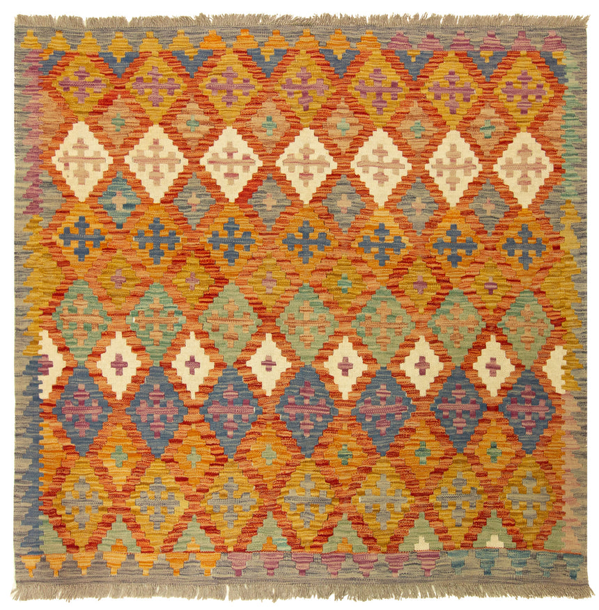 Kilim Afgano | 151 x 146 cm