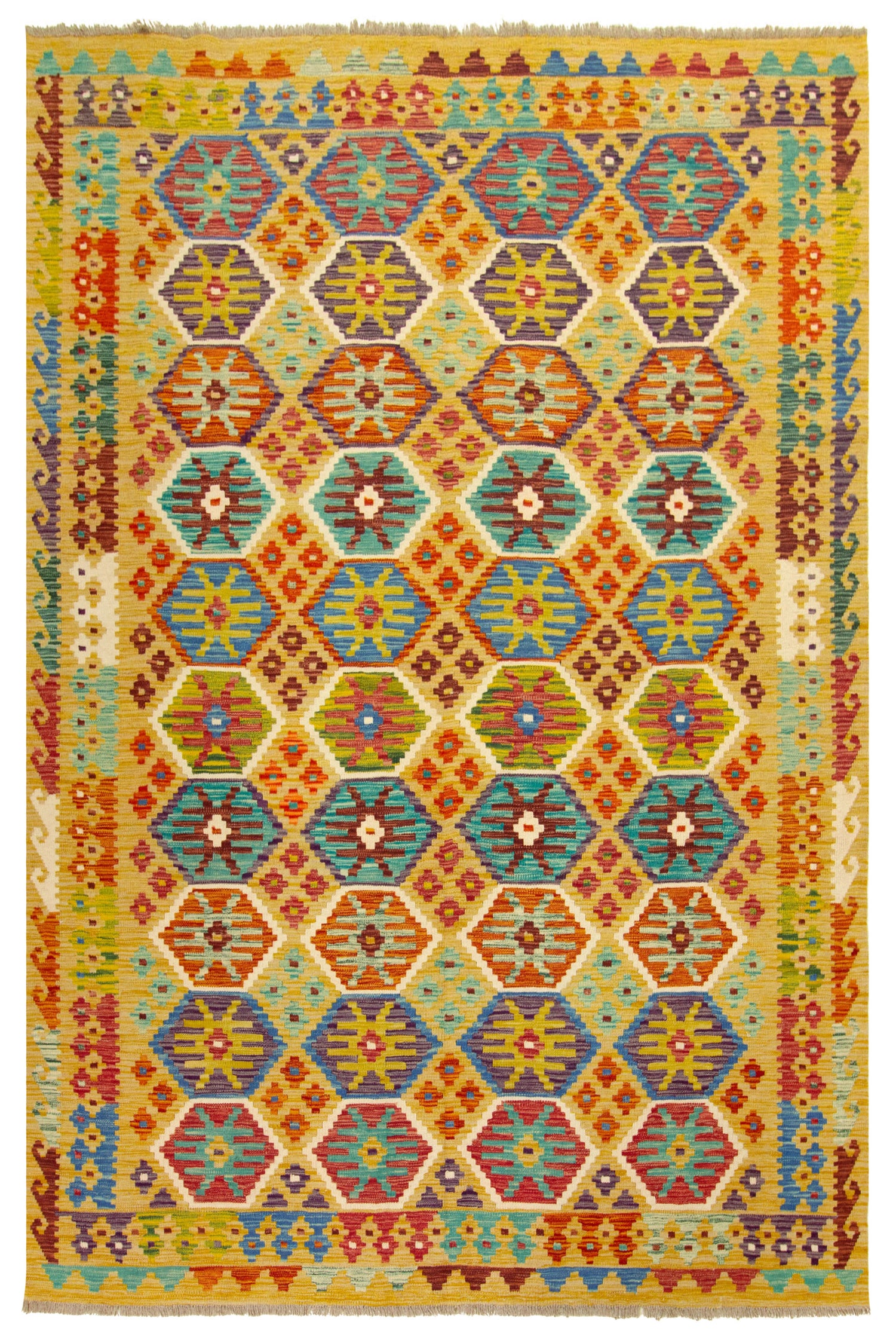 Kilim Afgano | 254 x 199 cm