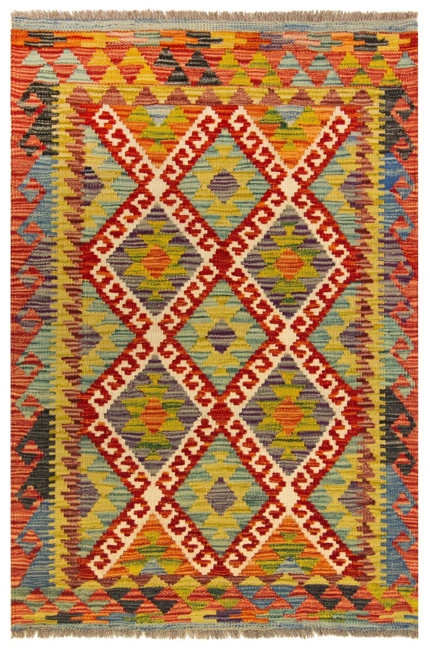 Kilim Afgano | 125 x 84 cm
