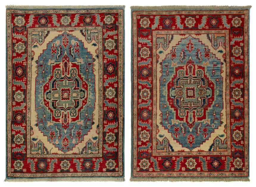 Kazak Rug | 89 x 61 cm (2 pieces)