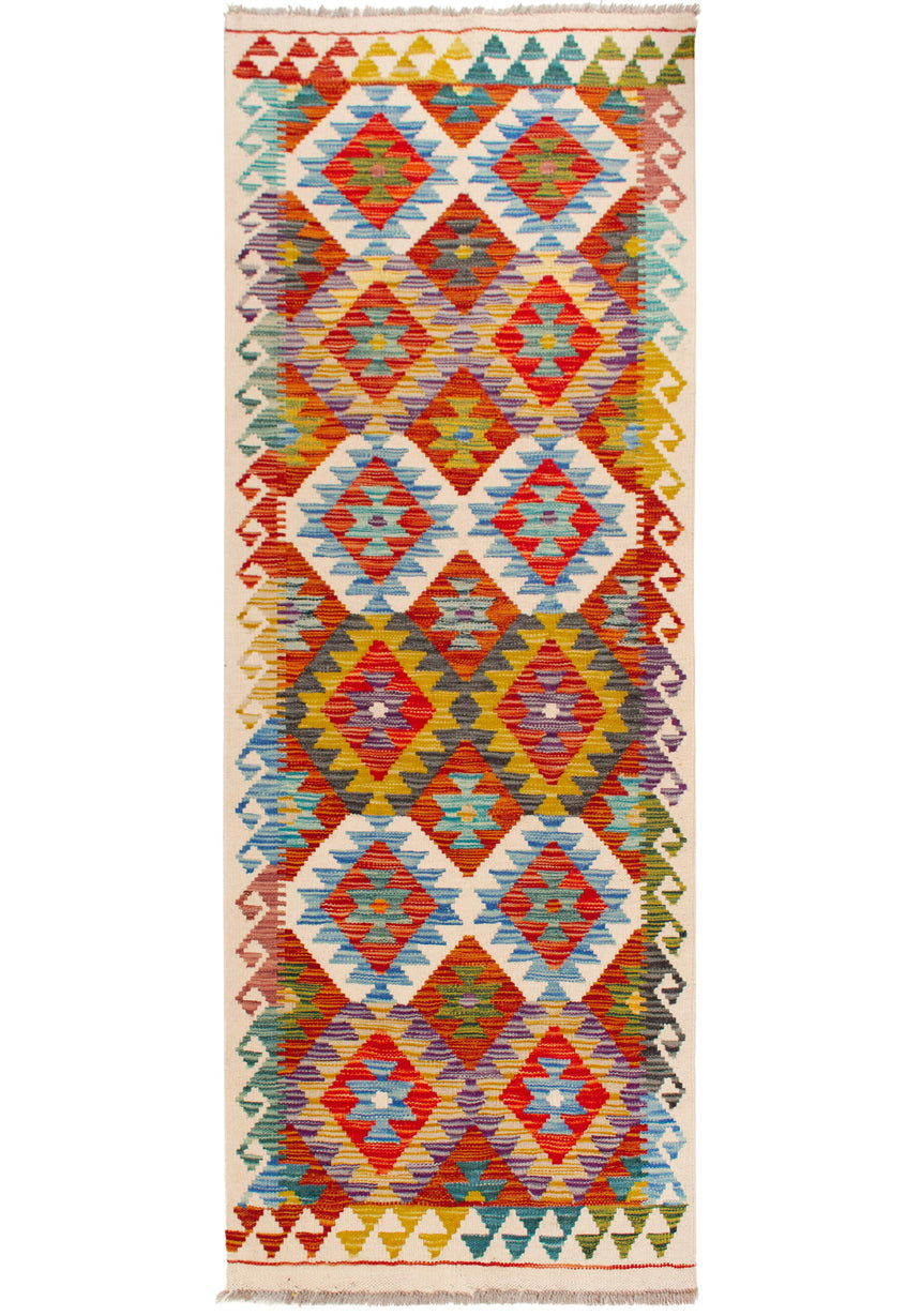 Kilim Afgano | 197 x 76 cm