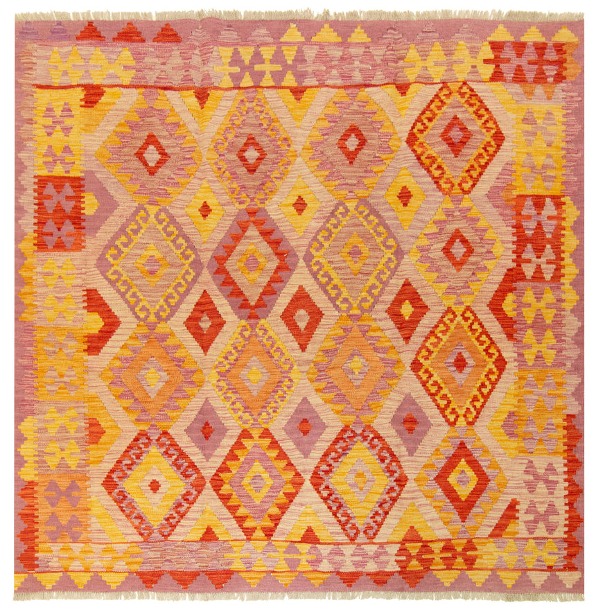 Kilim Afgano | 201 x 191 cm