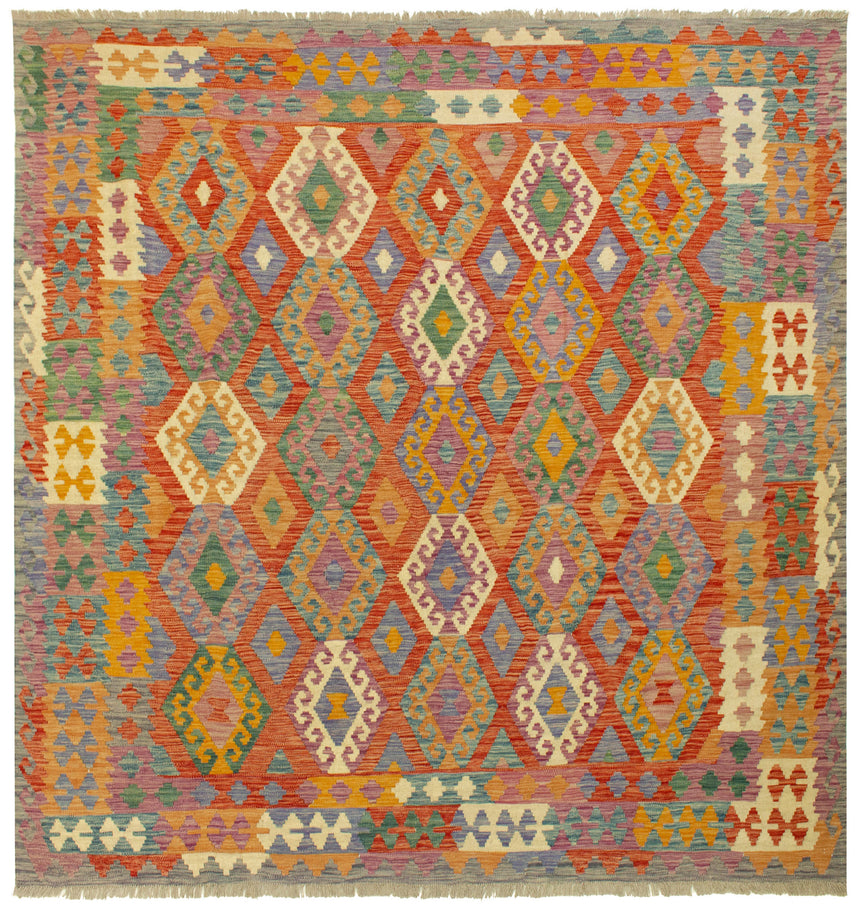 Kilim Afgano | 240 x 249 cm