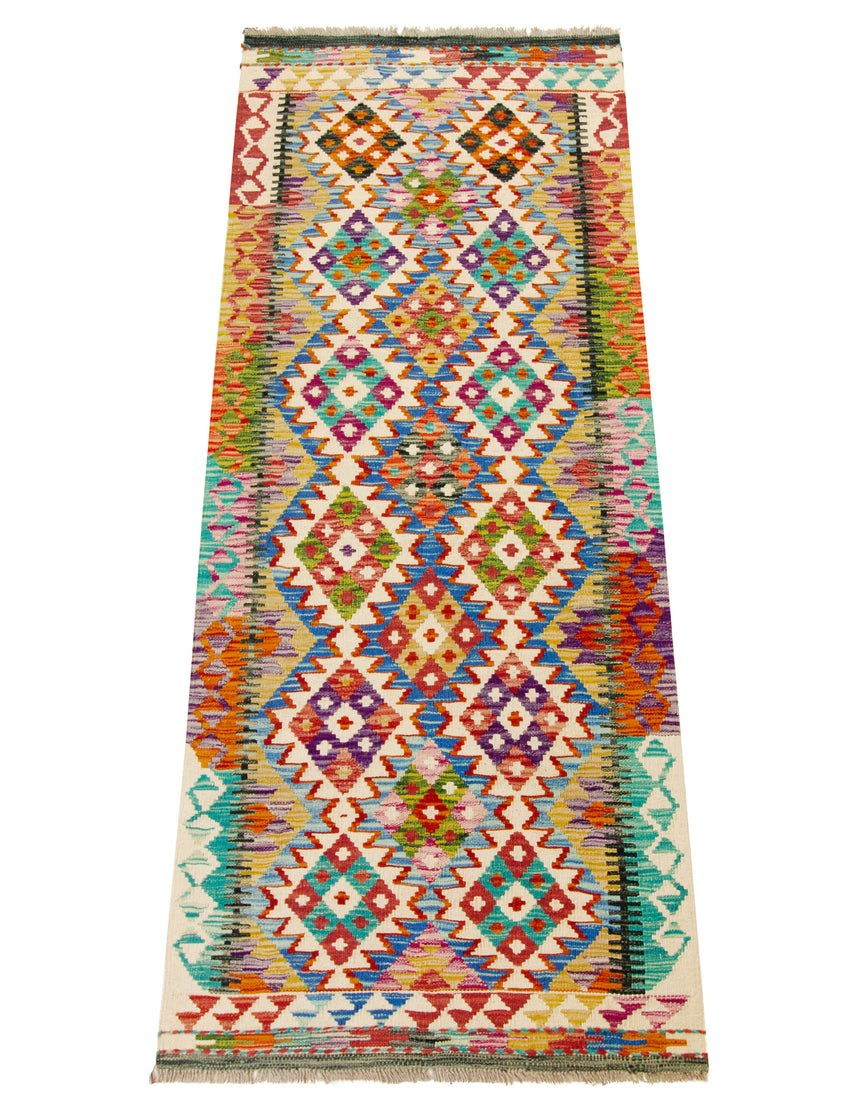 Kilim Afgano | 198 x 85 cm