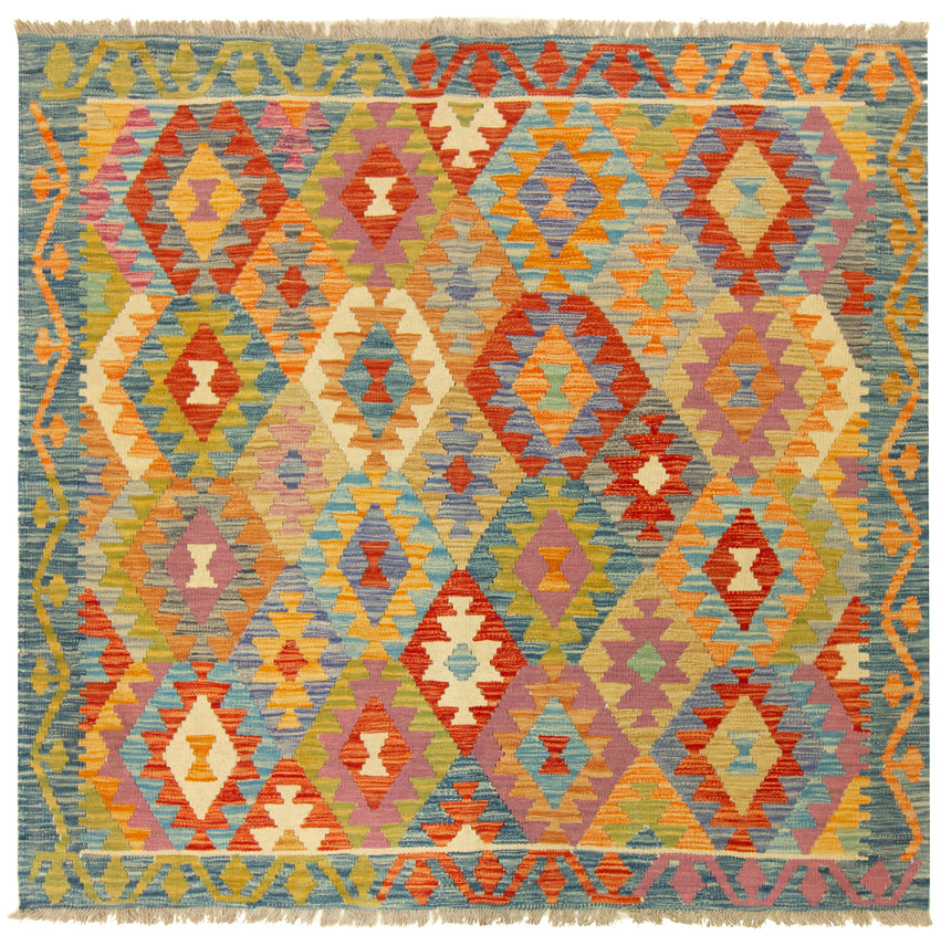 Kilim Afgano | 154 x 149 cm