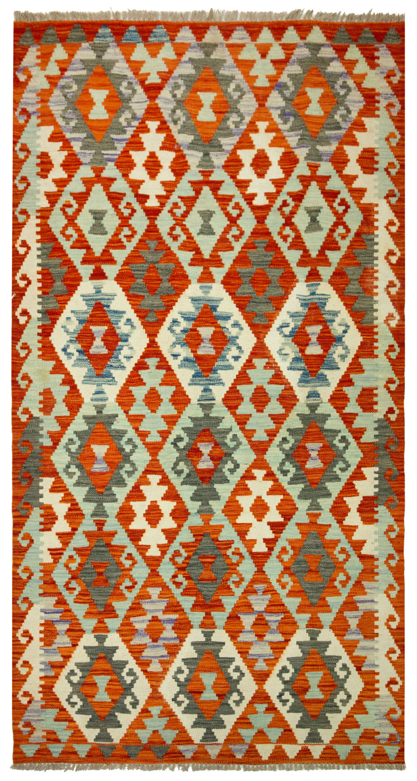 Kilim Afgano | 211 x 104 cm
