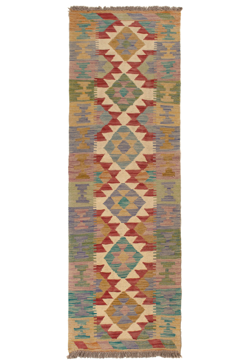 Afghan Kilim | 196 x 66 cm
