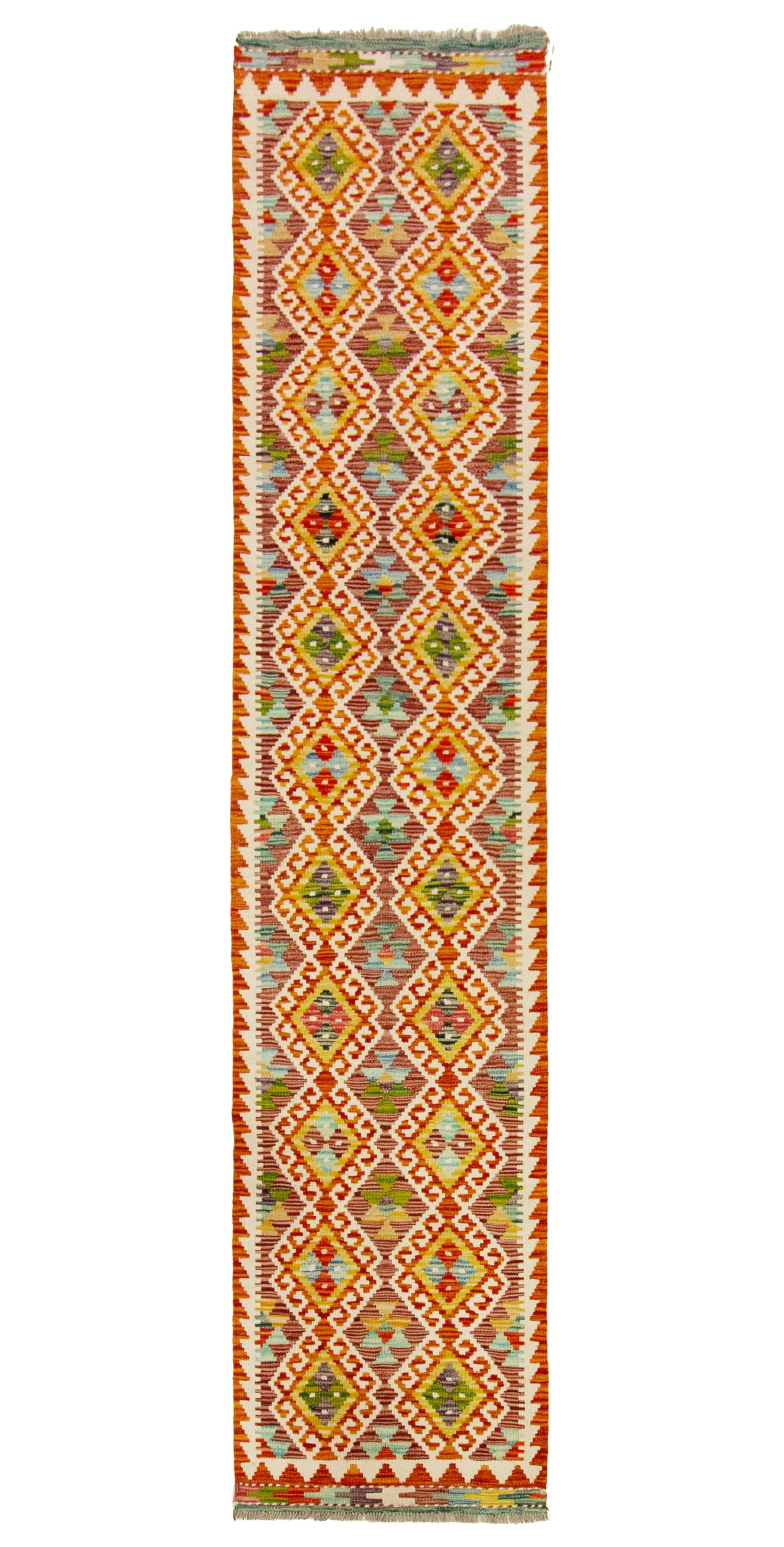Afghan Kilim | 291 x 61 cm