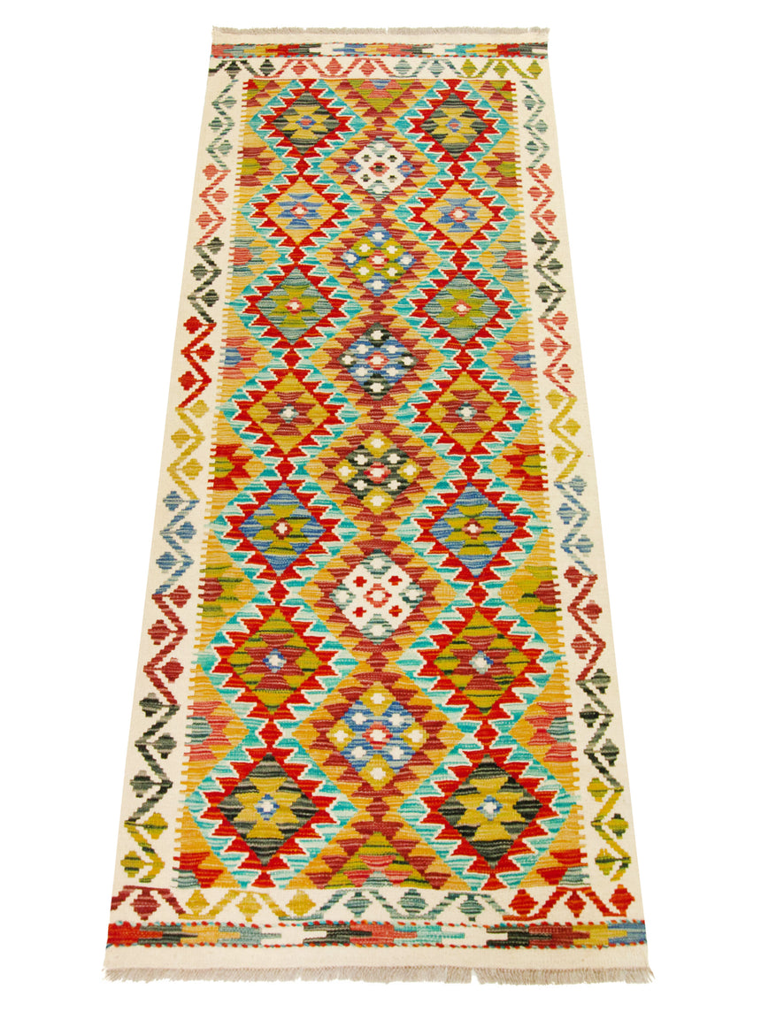 Kilim Afgano | 187 x 91 cm