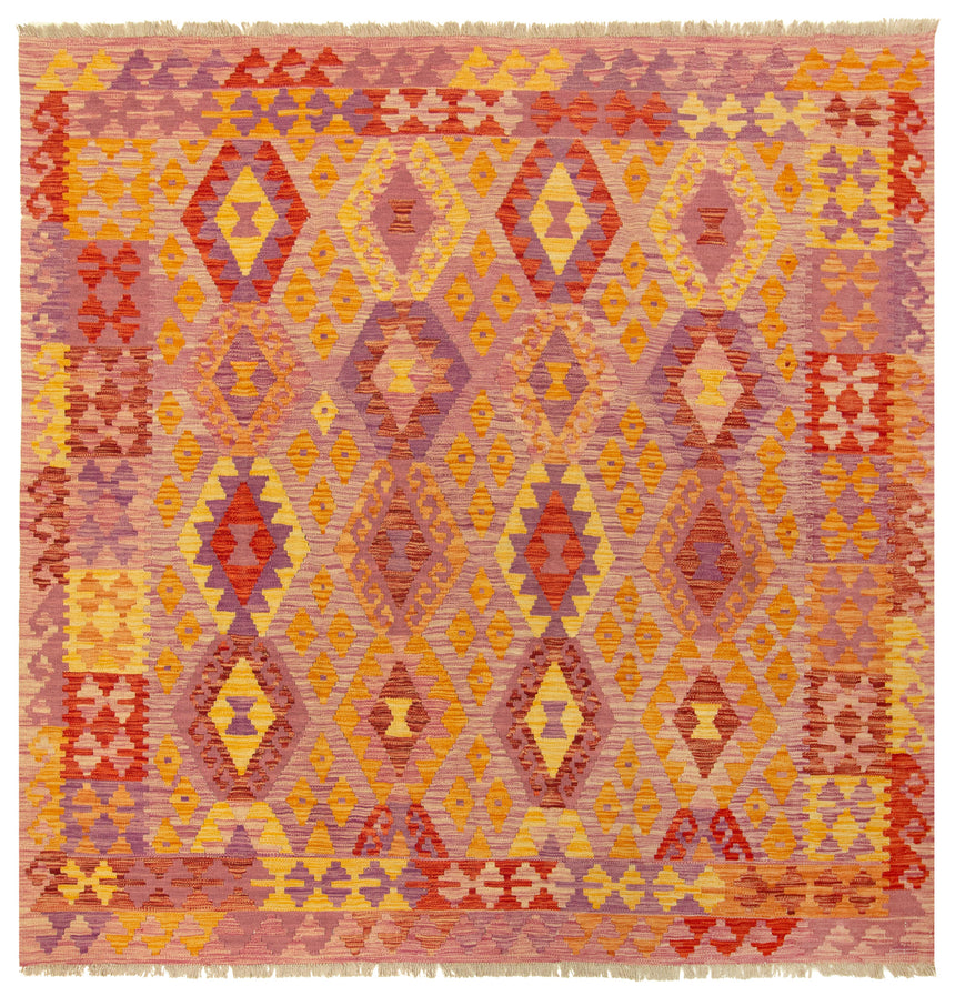 Kilim Afgano | 201 x 198 cm
