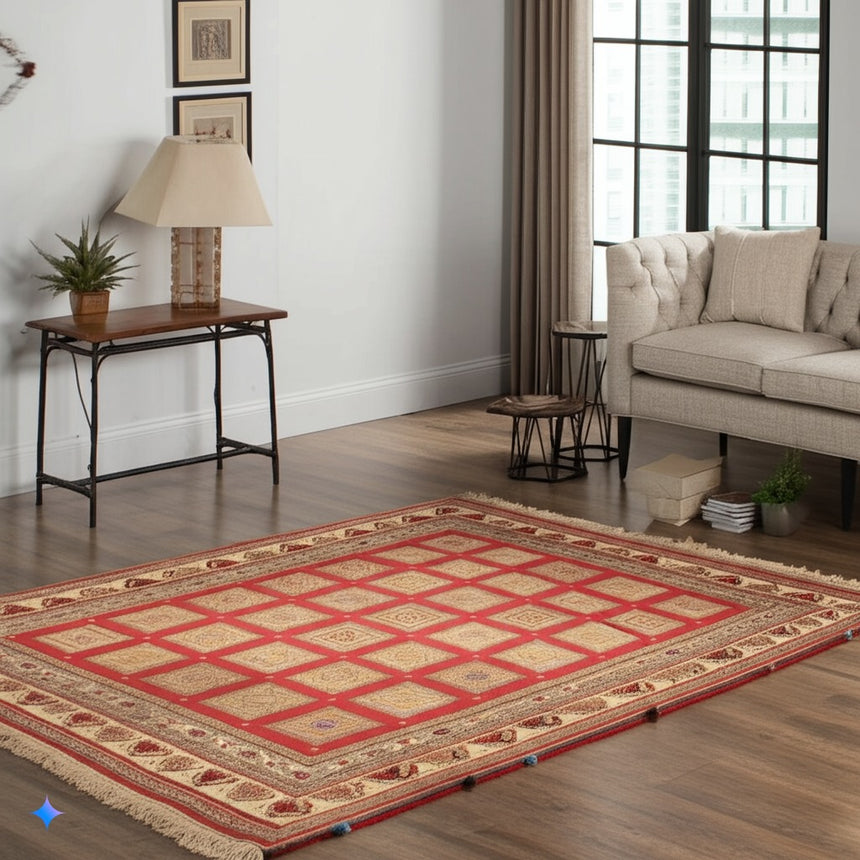 Persian Gabbeh Kilim Rug | 200x195cm