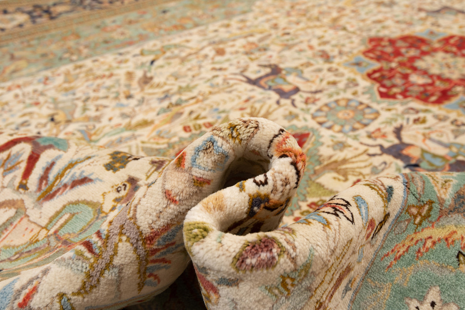 Alfombra persa Tabriz Tabatabai | 530 x 353 cm