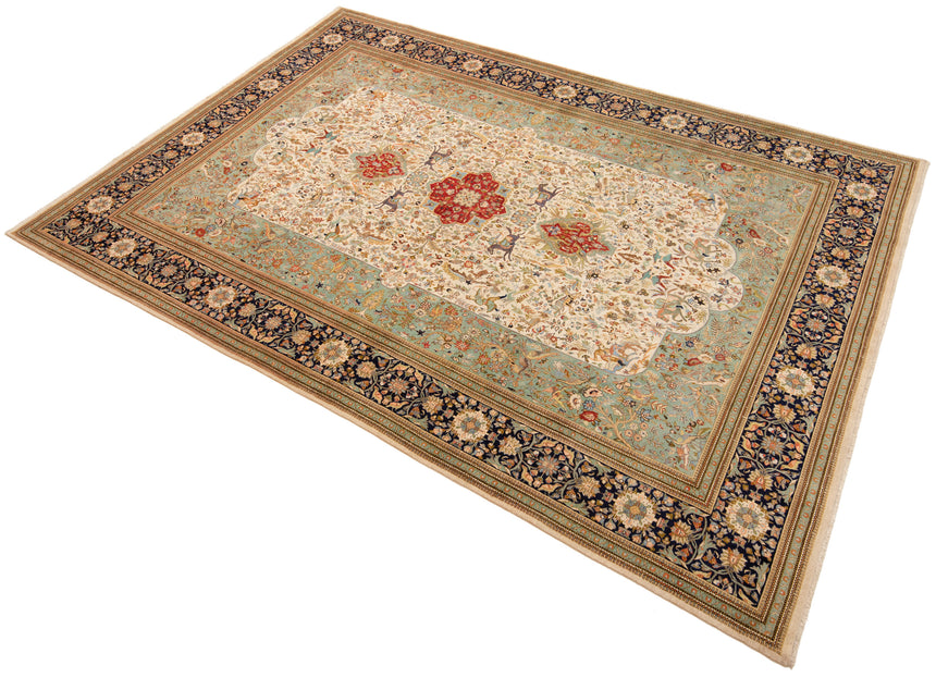 Alfombra persa Tabriz Tabatabai | 530 x 353 cm