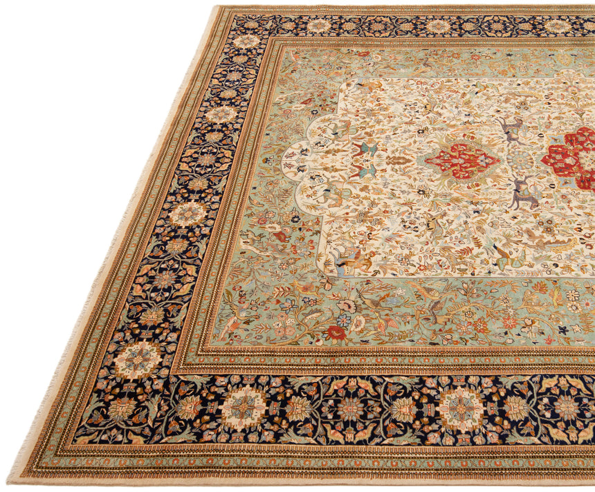 Alfombra persa Tabriz Tabatabai | 530 x 353 cm