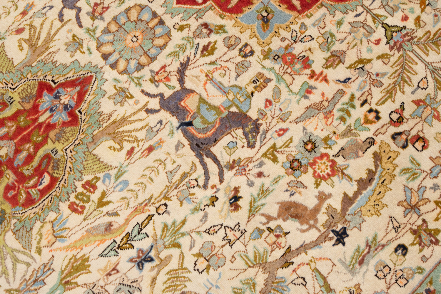 Alfombra persa Tabriz Tabatabai | 530 x 353 cm