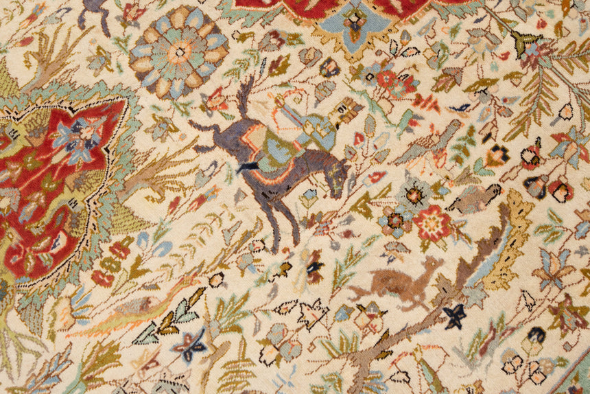 Alfombra persa Tabriz Tabatabai | 530 x 353 cm