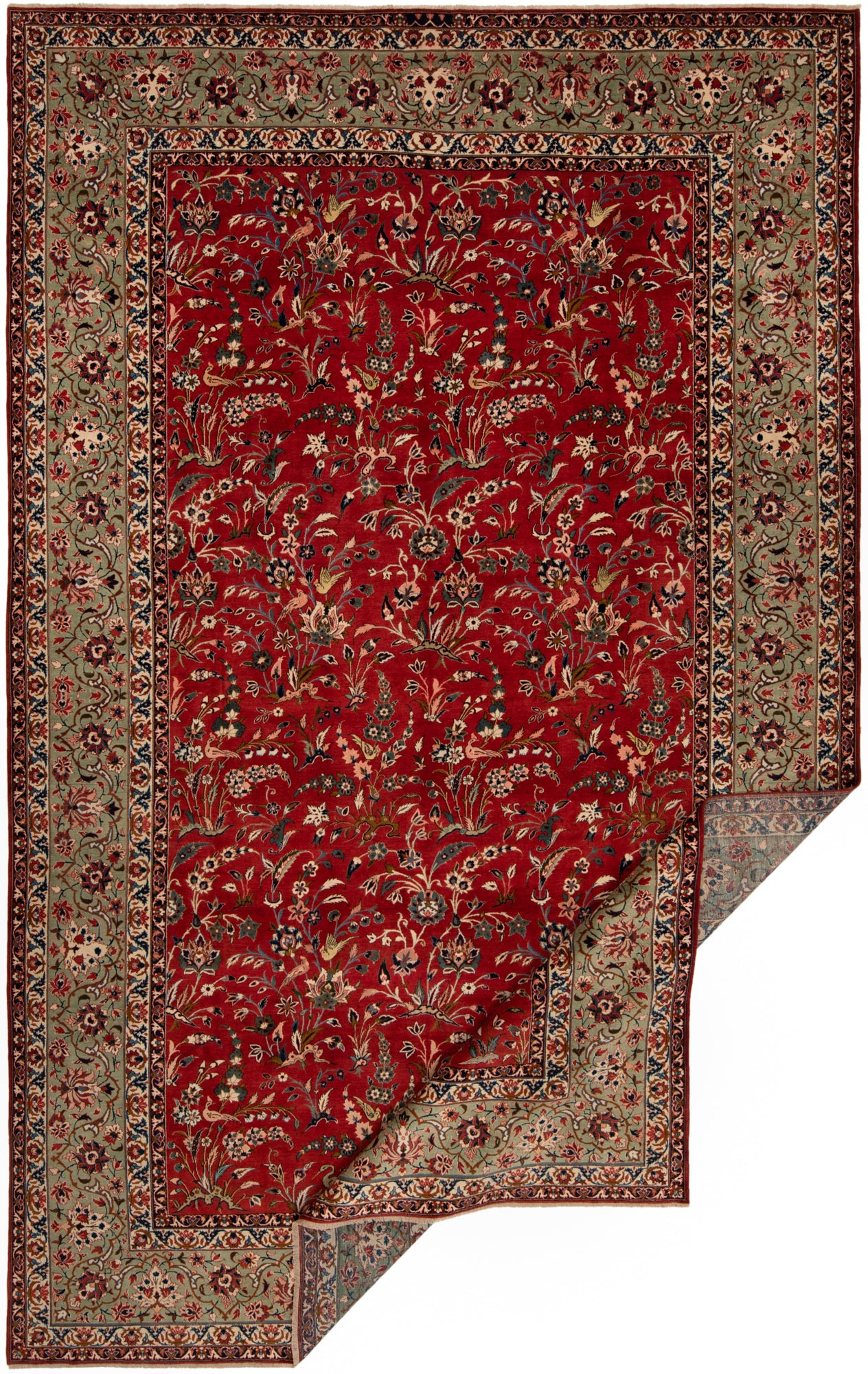 Alfombra persa de Isfahán | 521 x 320 cm