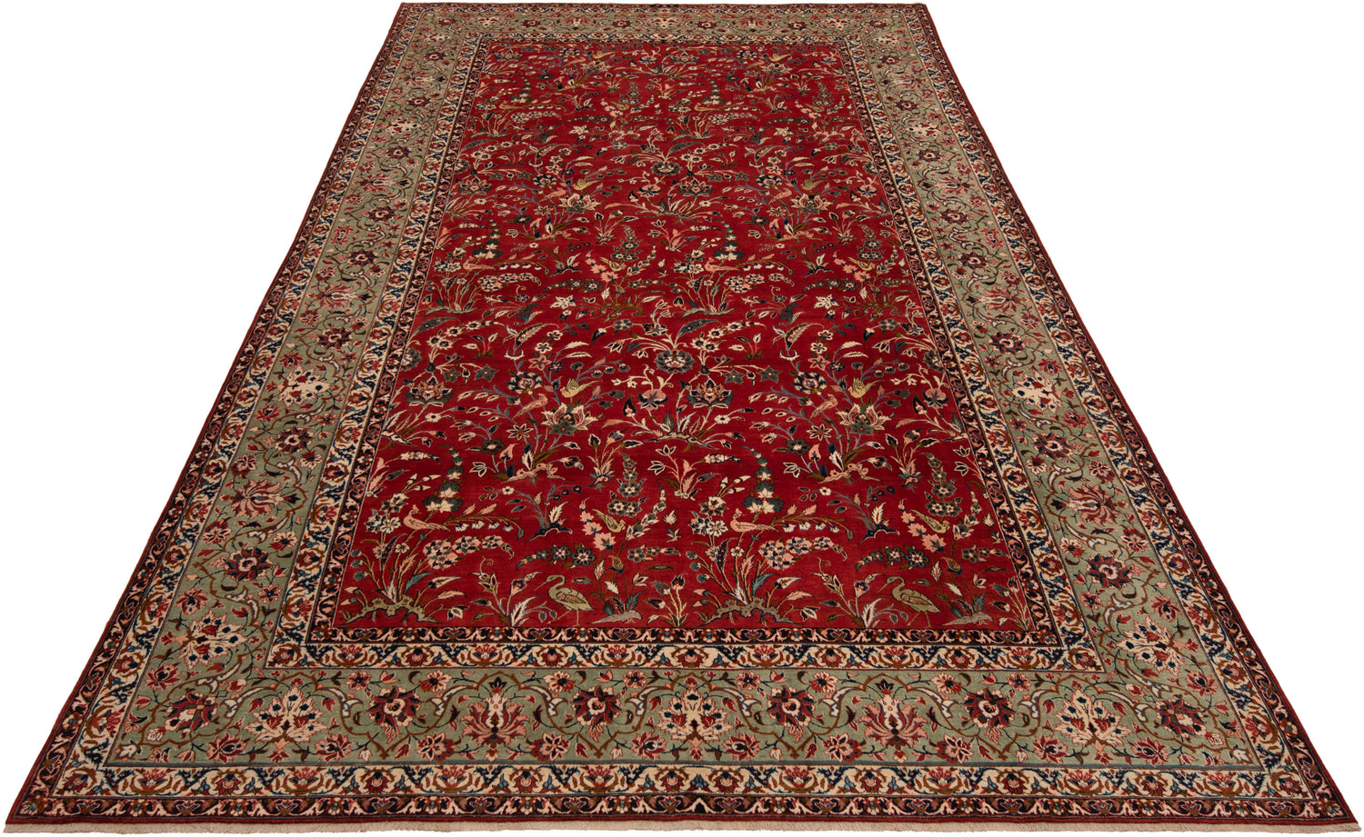 Alfombra persa de Isfahán | 521 x 320 cm