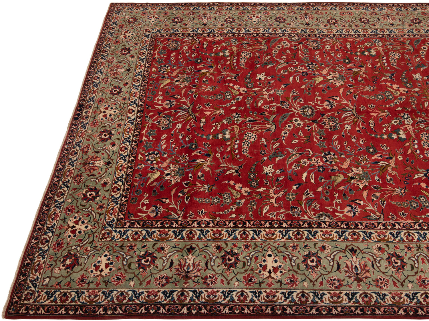 Alfombra persa de Isfahán | 521 x 320 cm