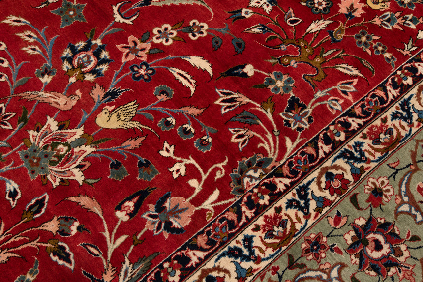 Alfombra persa de Isfahán | 521 x 320 cm