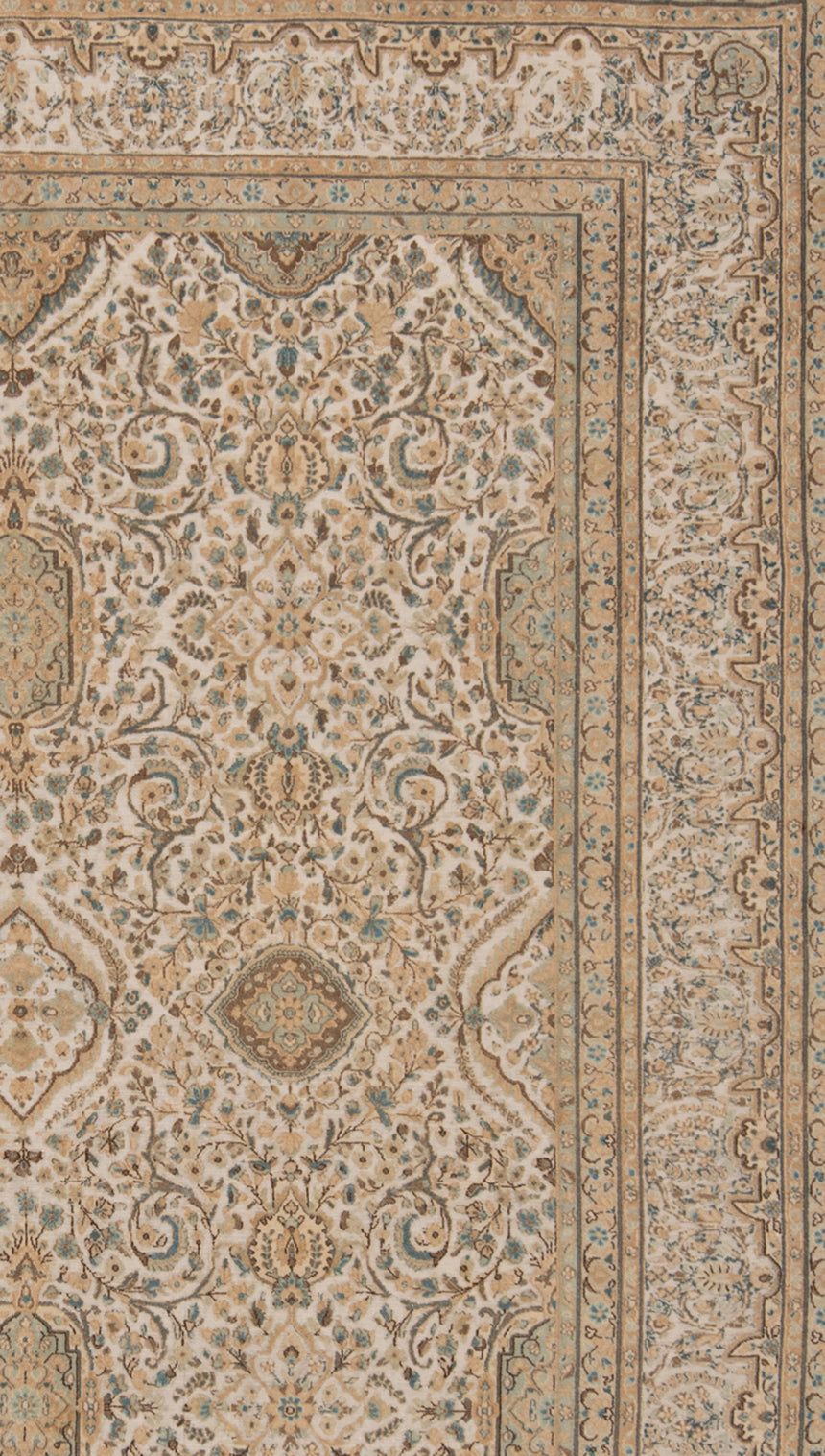 Alfombra vintage en relieve | 380 x 288 cm