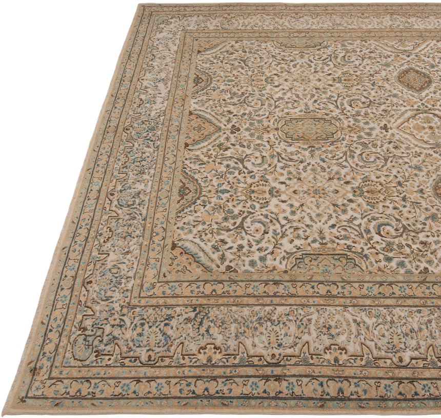 Alfombra vintage en relieve | 380 x 288 cm
