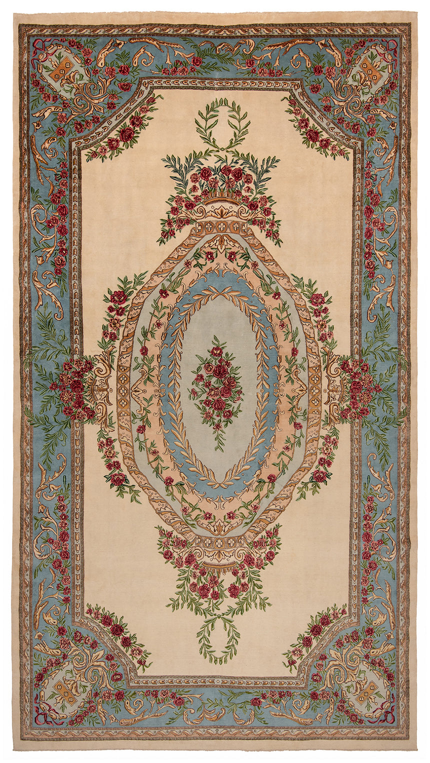 Alfombra persa Kermán | 596 x 326 cm