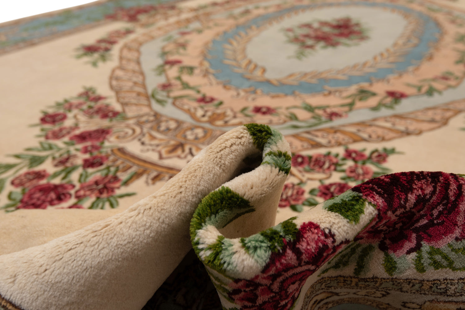 Alfombra persa Kermán | 596 x 326 cm