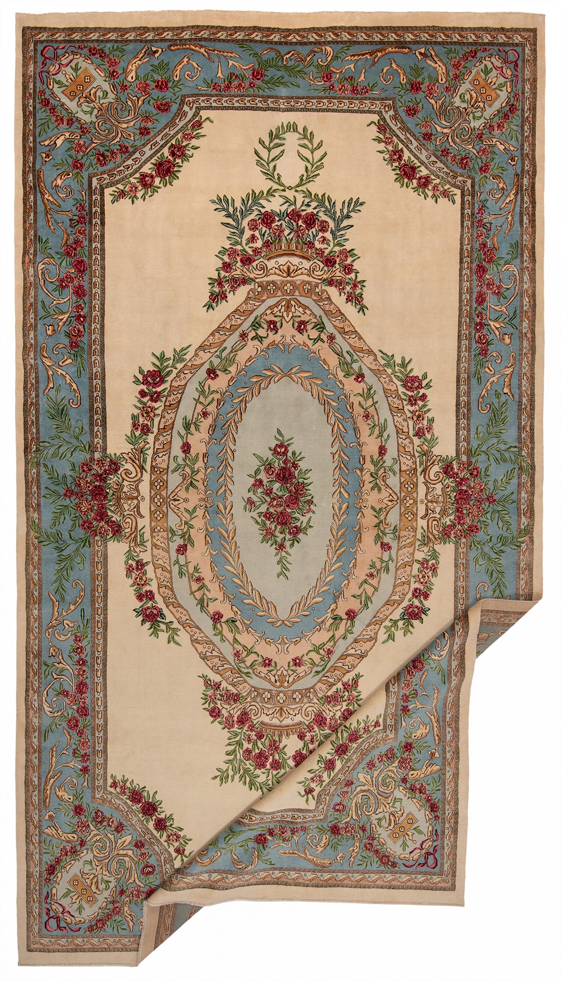 Alfombra persa Kermán | 596 x 326 cm