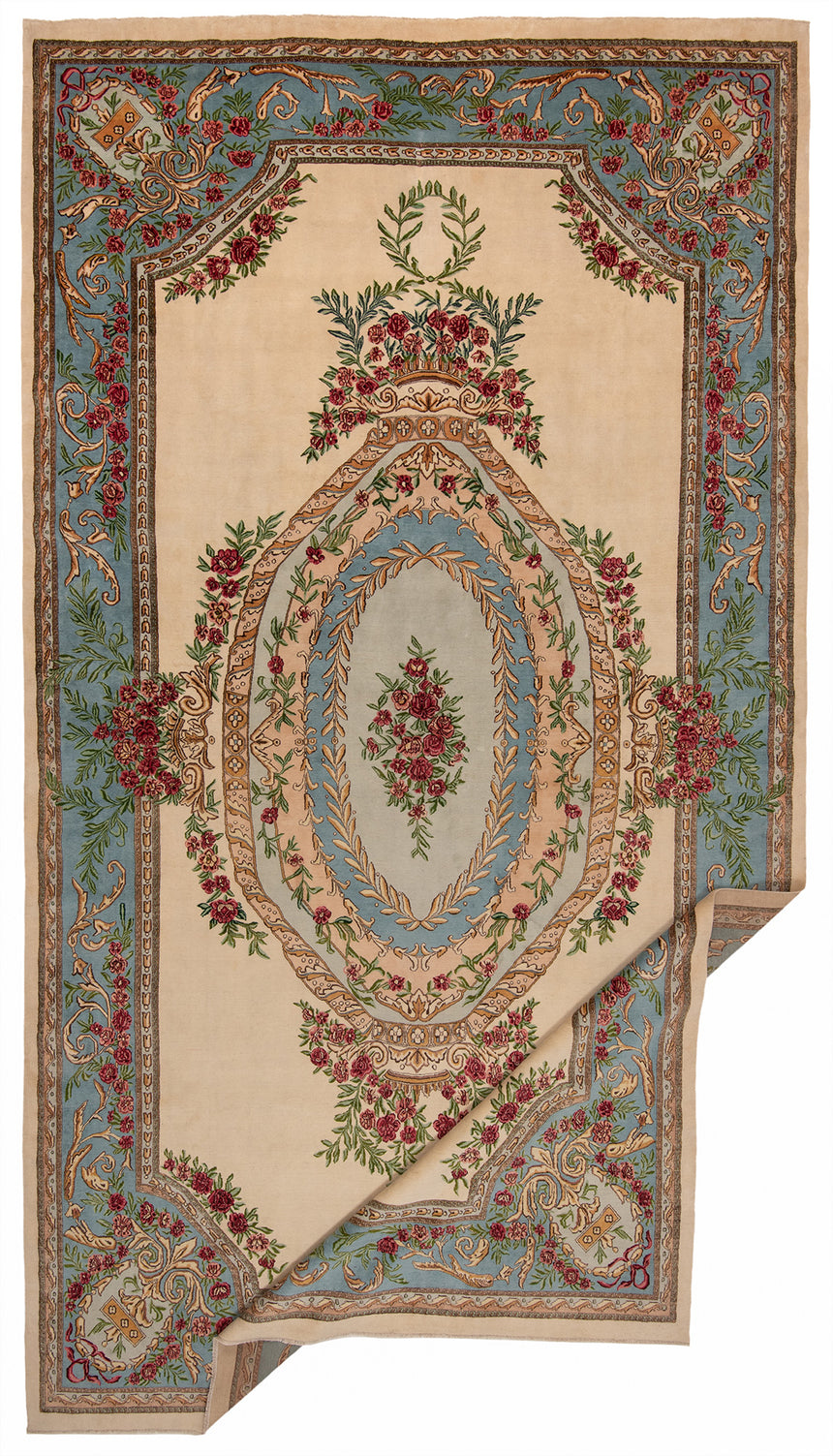 Alfombra persa Kermán | 596 x 326 cm