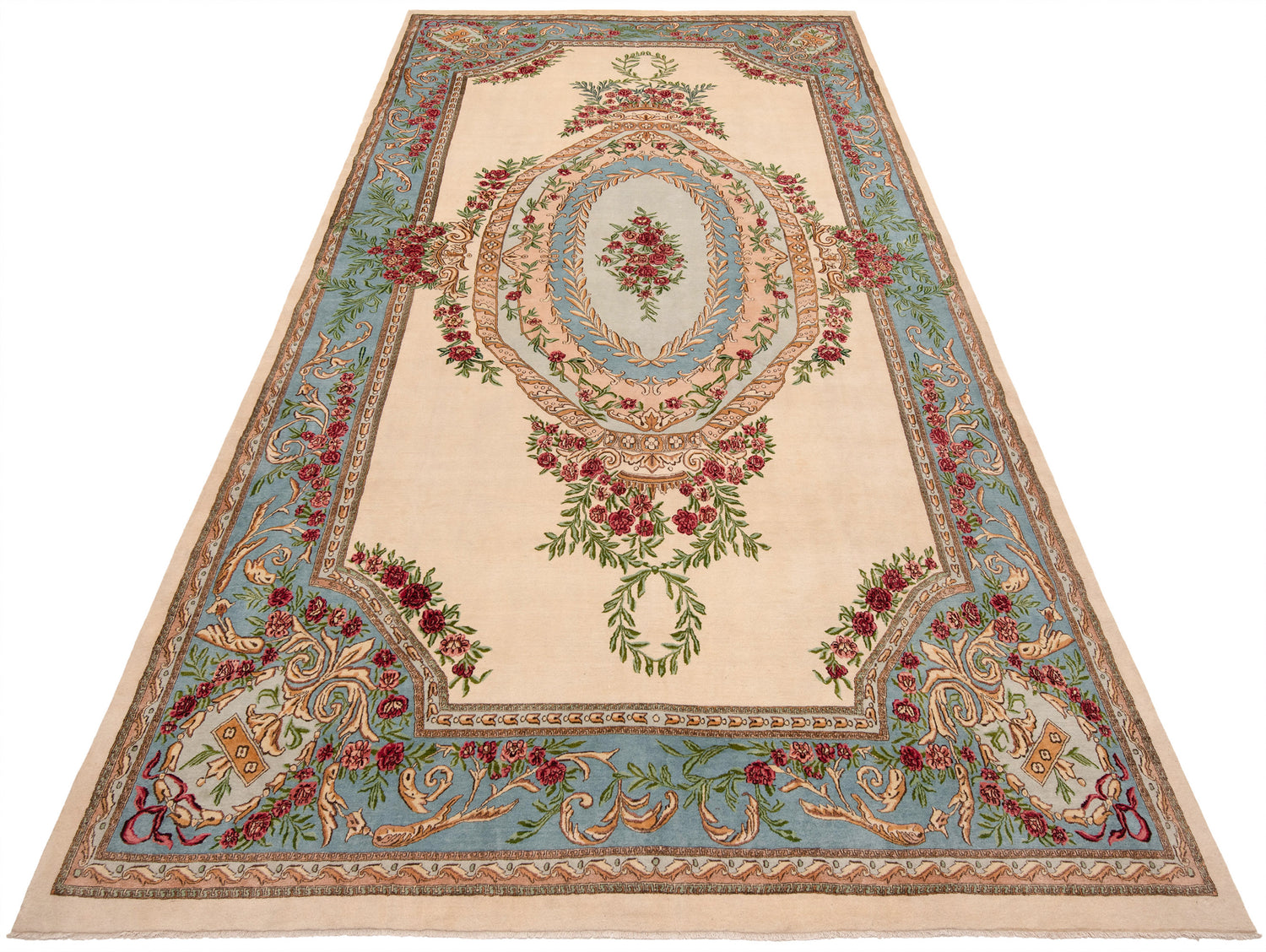 Alfombra persa Kermán | 596 x 326 cm