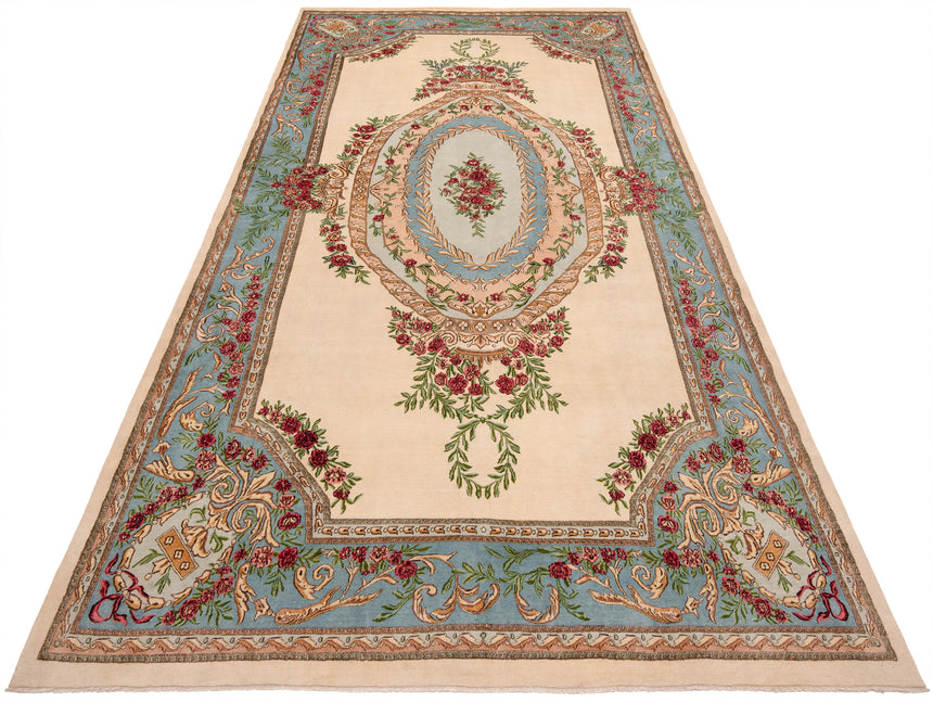 Alfombra persa Kermán | 596 x 326 cm