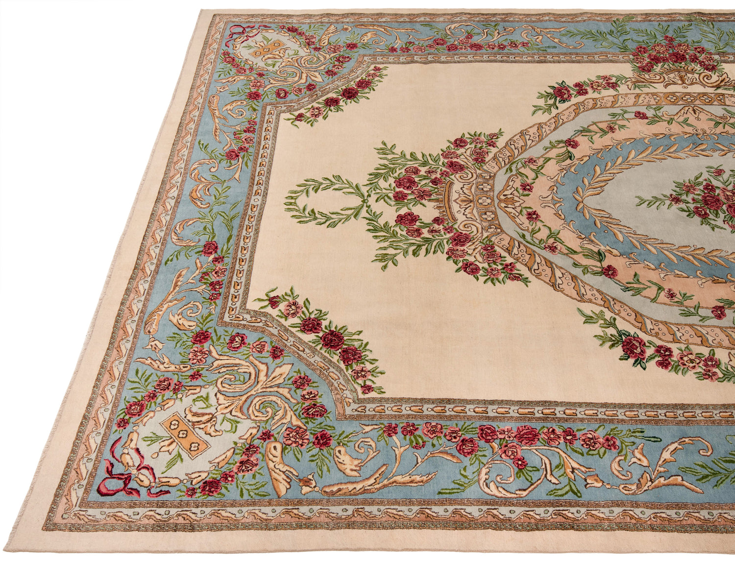 Alfombra persa Kermán | 596 x 326 cm