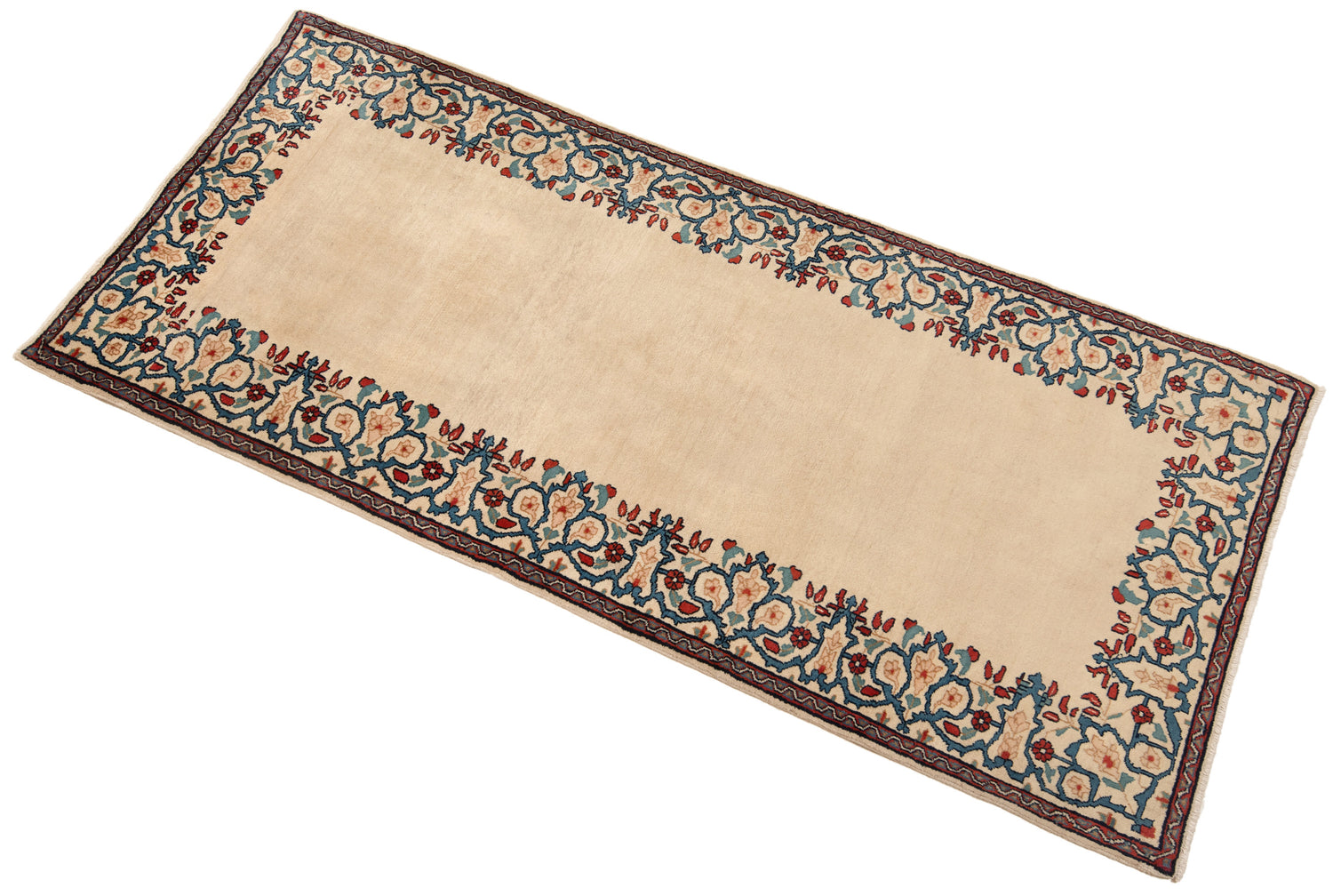 Alfombra persa Kerman | 203 x 91 cm