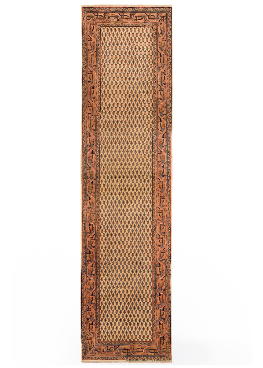 Alfombra india Indo Sarough | 303 x 80 cm