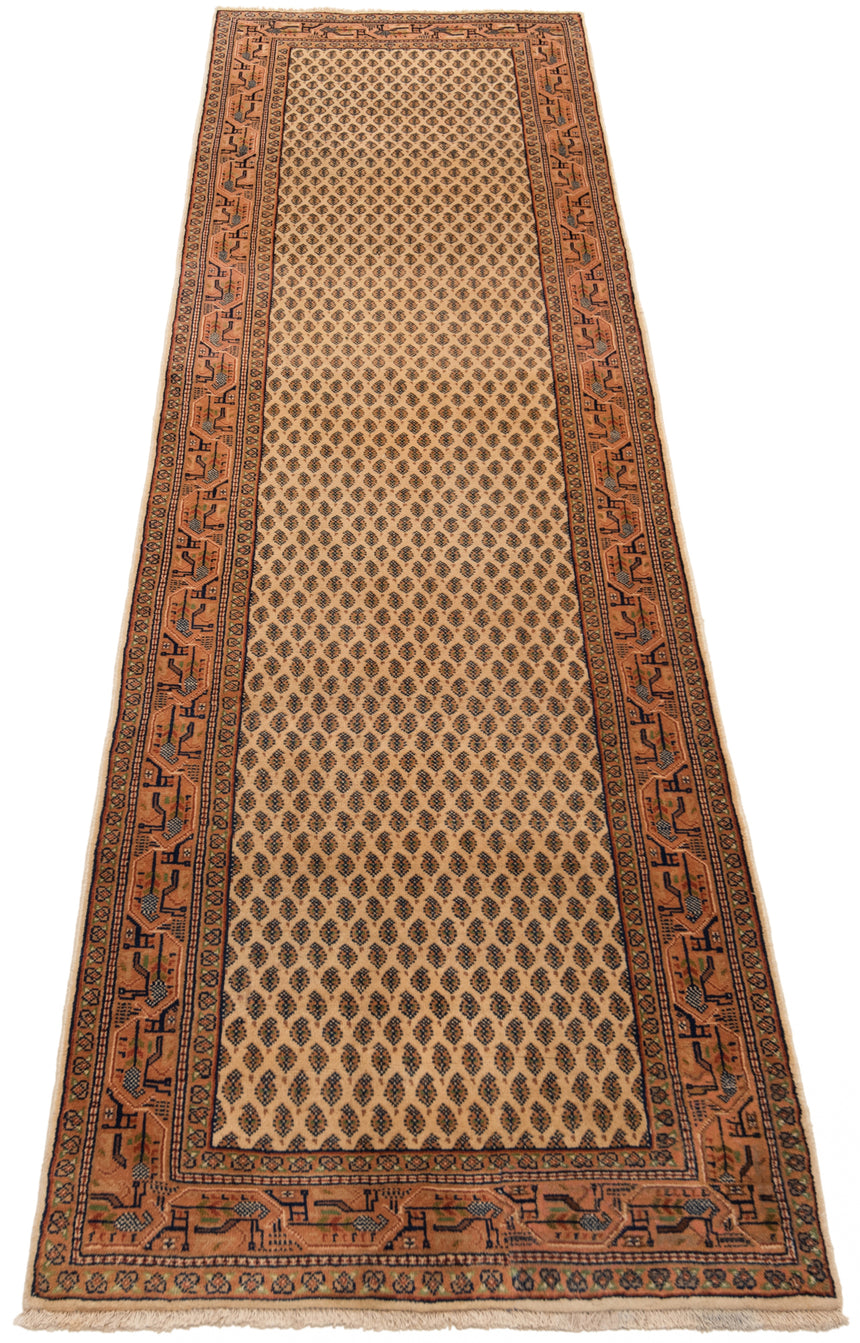 Alfombra india Indo Sarough | 303 x 80 cm