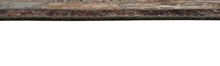 Patchwork relief rug | 290 x 80 cm