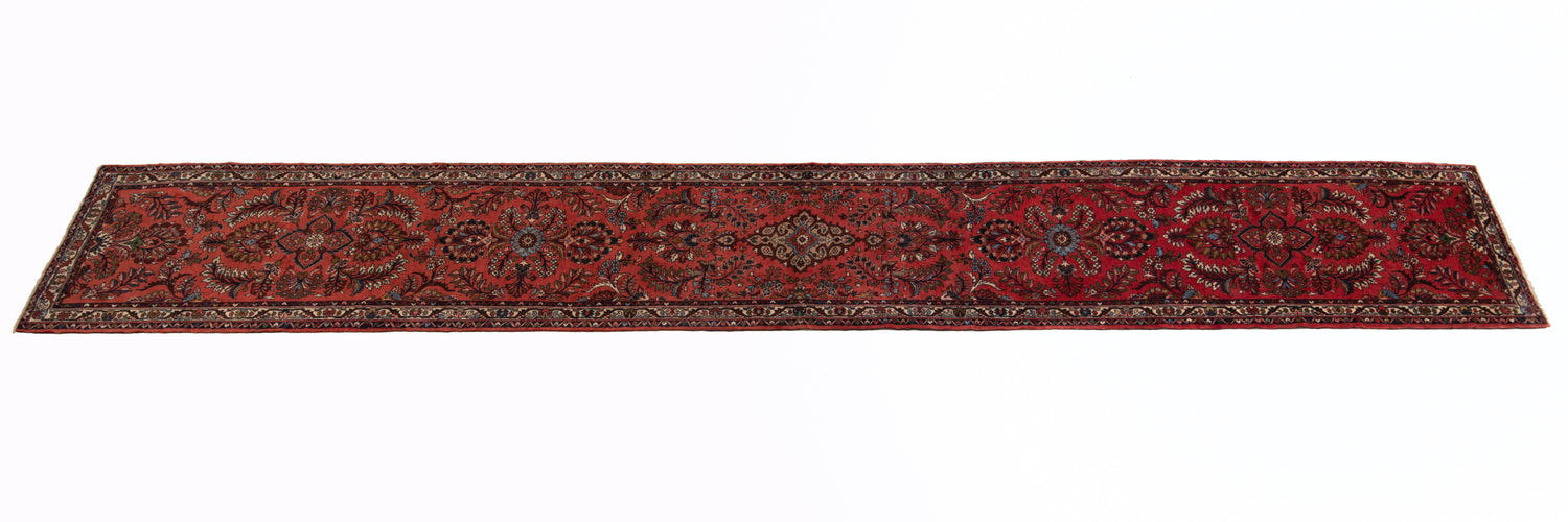 Hamedan Persian rug | 556 x 74 cm