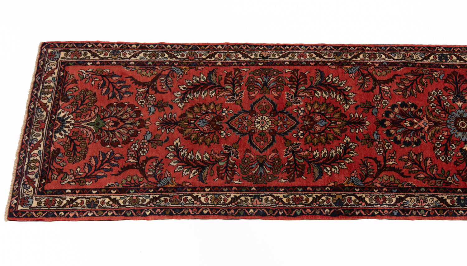Hamedan Persian rug | 556 x 74 cm