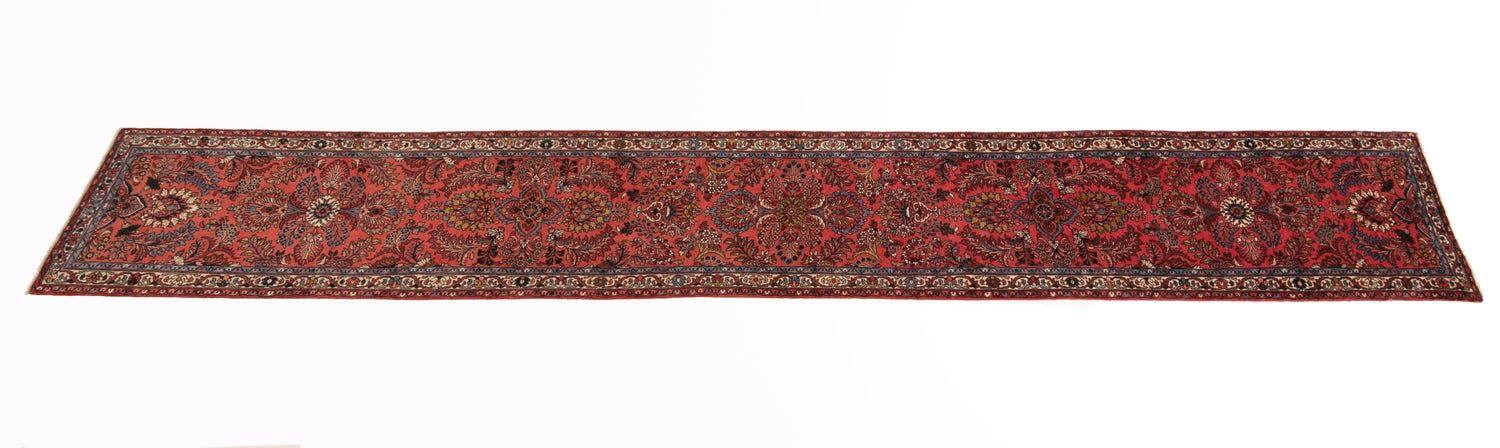Hamedan Persian rug | 575 x 77 cm